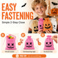 ⌛Limited-Time Offer-Halloween Drawstring Burlap Bags Spooky Face Treat Pouch