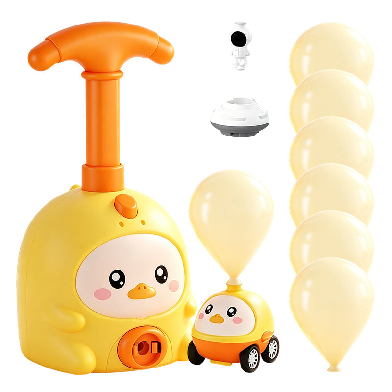 Balloon-Powered Launcher Car Toy Set for Kids