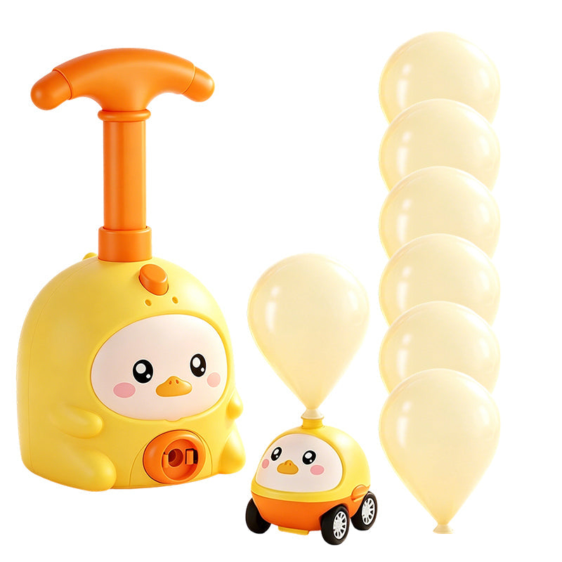Balloon-Powered Launcher Car Toy Set for Kids