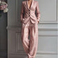 Women's Casual Blazer & Trousers 2-Piece Suit