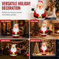 150cm Inflatable Santa Claus Tumbler with LED Light Christmas Outdoor Party Decoration