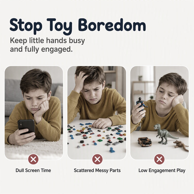 Educational Suction Cup Blocks Soft Animal Building Toys for Kids