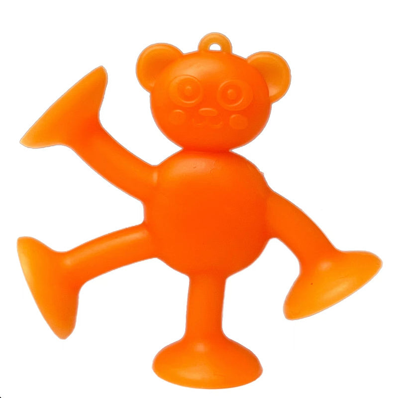 Educational Suction Cup Blocks Soft Animal Building Toys for Kids