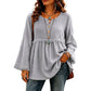 👚New Arrivals - Fringe Trim Casual Top – Soft Fabric & Easy Pairing with Jeans or Skirts for Any Occasion