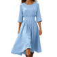 ⌛Limited-Time Offer-Women's Casual Cinched Waist Dress