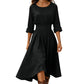 ⌛Limited-Time Offer-Women's Casual Cinched Waist Dress