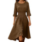 ⌛Limited-Time Offer-Women's Casual Cinched Waist Dress