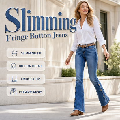 Women High Waisted Distressed Flare Jeans