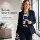 🍁The Power Suit Every Woman Needs ✨Women's 3-Piece Suit Set Blazer Top & Pants