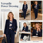🍁The Power Suit Every Woman Needs ✨Women's 3-Piece Suit Set Blazer Top & Pants