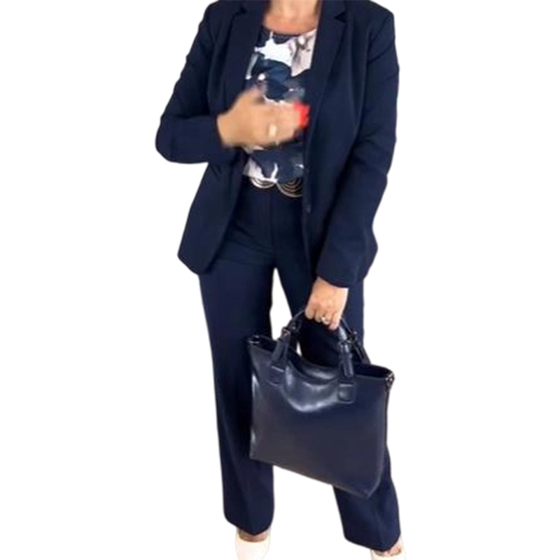 🍁The Power Suit Every Woman Needs ✨Women's 3-Piece Suit Set Blazer Top & Pants