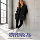 ⭐Trending Now⭐ Oversize Hooded Denim Vest – Utility Pockets & Relaxed Fit