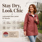 🌧️ Ready When the Weather Turns ⚡️ Women's Waterproof Hooded Outdoor Jacket