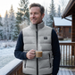 🦺 Warm Core, Easy Movement | Men's Padded Stand-Collar Vest ⚡ Free Shipping