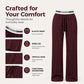 Women's High-Waist Wide-Leg Sweatpants