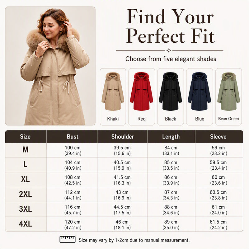 🧥 More Coverage, Easy Comfort | Women's Mid-Length Warm Jacket⚡Free shipping