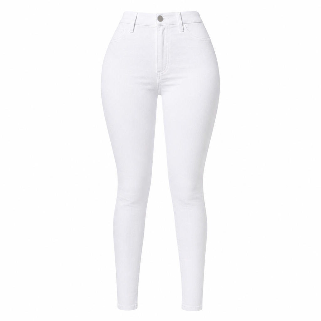 All-Day Comfort, Flattering Shape | High-Waisted Stretch Pencil Pants