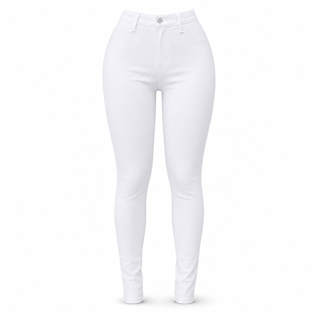 All-Day Comfort, Flattering Shape | High-Waisted Stretch Pencil Pants