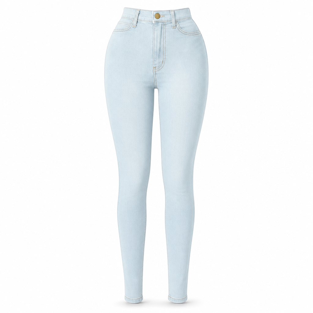 All-Day Comfort, Flattering Shape | High-Waisted Stretch Pencil Pants