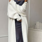 💖Black Friday Mega Deal – 50% off!💖 🧸Women's Faux Mink Fleece Long Cardigan Sweater Fluffy Oversized Knit Coat for Autumn and Winter