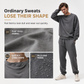 🧥 Men's 2 Piece Hoodie Set – Premium Jacquard Knit, Breathable & Always Cool