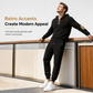 🧥 Men's 2 Piece Hoodie Set – Premium Jacquard Knit, Breathable & Always Cool