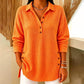 Women's Waffle Knit Long Sleeve Top