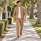 Men's Casual Stylish Jacket and Pants Set