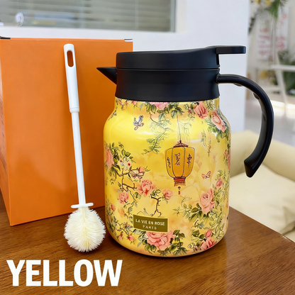 💥Hot Sale🌿1000ml Vacuum Insulated Teapot with Strainer